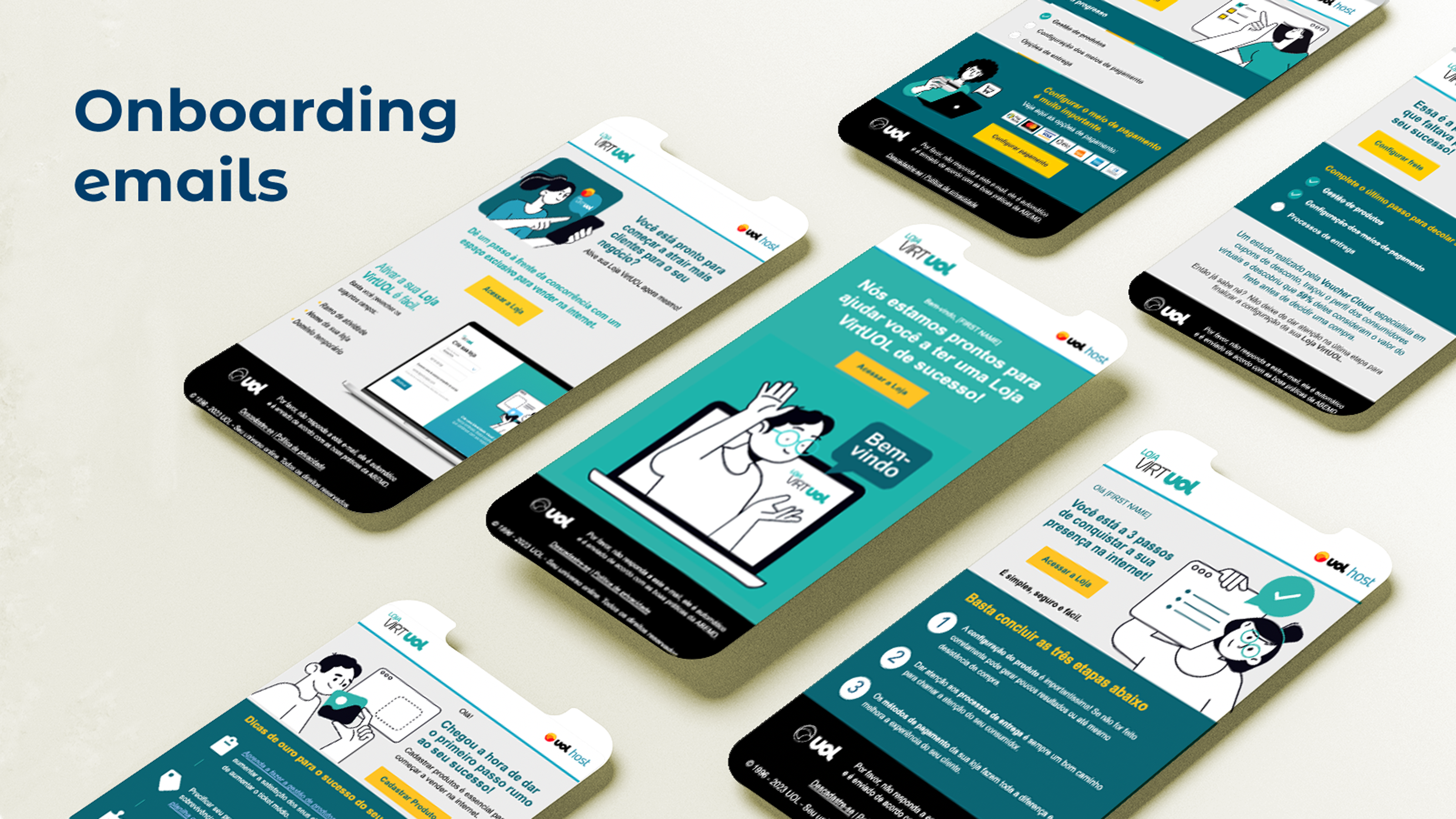 Onboarding email sequence