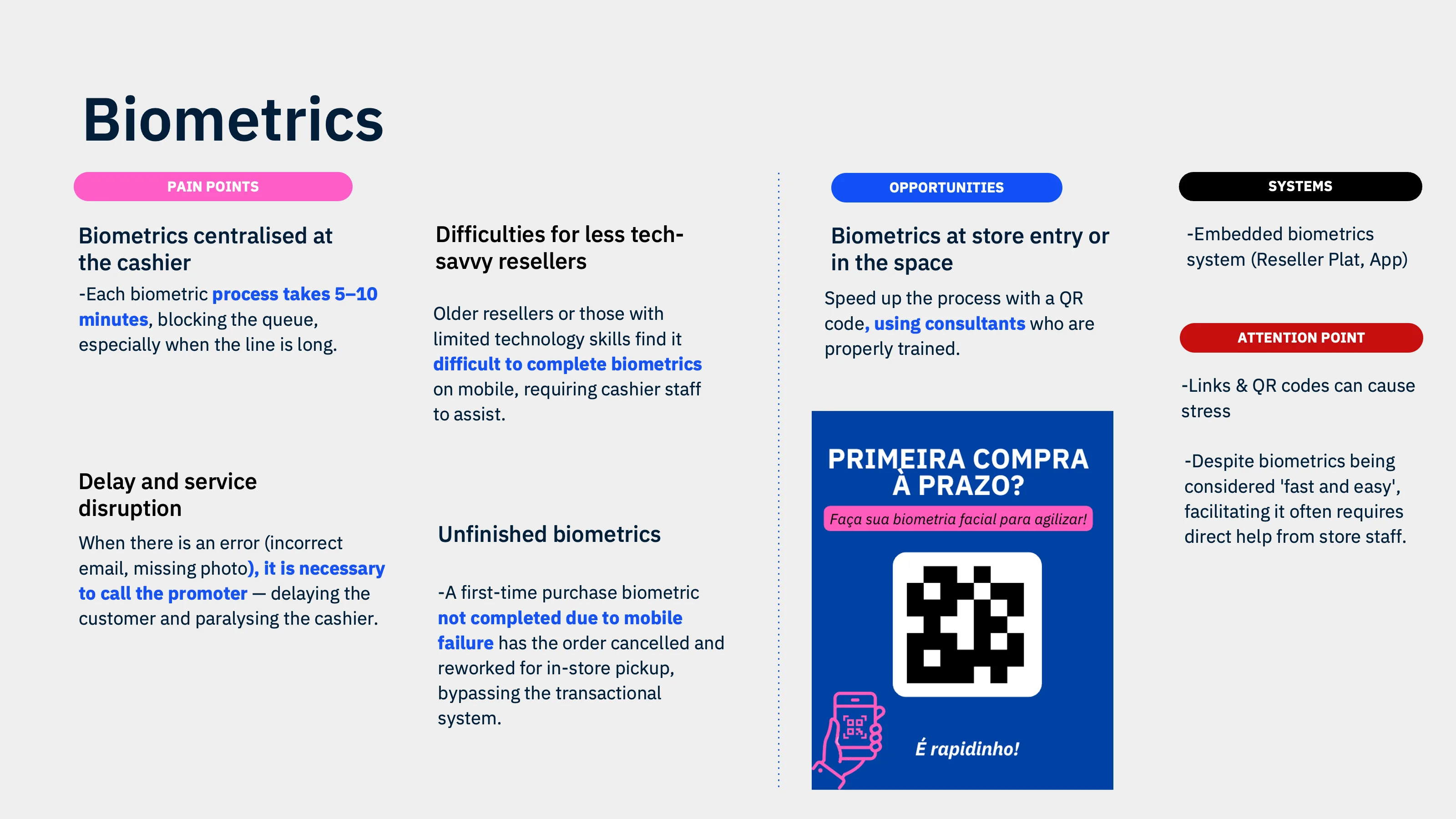 Pain area 02: Biometrics